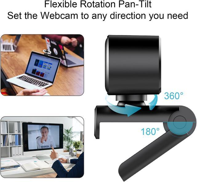 Alt view image 5 of 7 - Goaic L31 Streaming 1080P Wide Angle Webcam with Adjustable Ring Light autofocus AF Web Camera for Google Meet Xbox Gamer Facebook YouTube Streamer