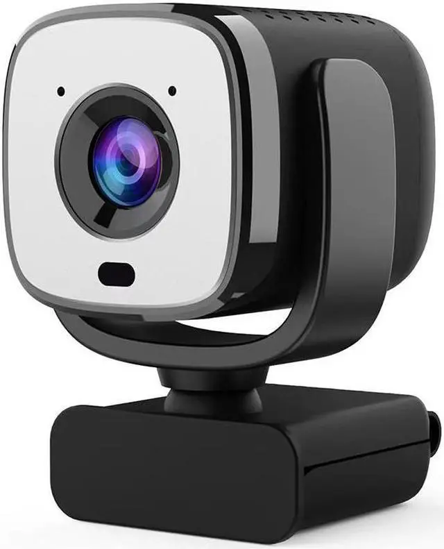 Alt view image 4 of 4 - Goaic 4K Webcam 3840P 30FPS Web Camera AI Auto Face Tracking Living Stream Camera with Microphone Remote Control for Tiktok Zoom (Black)