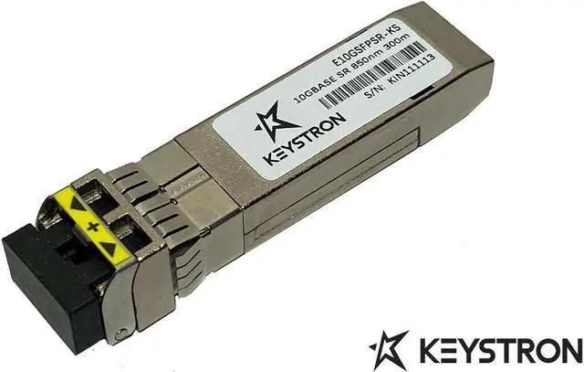 Main image of Intel E10GSFPSR Compatible 1000BASE-SX 10GBASE-SR SFP+ 850nm 300m Transceiver