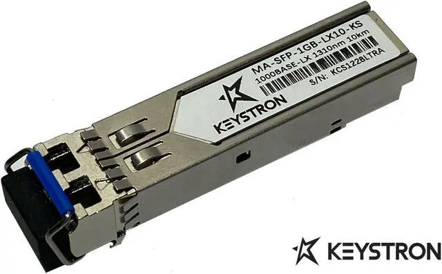 Main image of MA-SFP-1GB-LX10 Cisco Meraki Compatible 1000BASE-LX SFP 1310nm 10km Transceiver