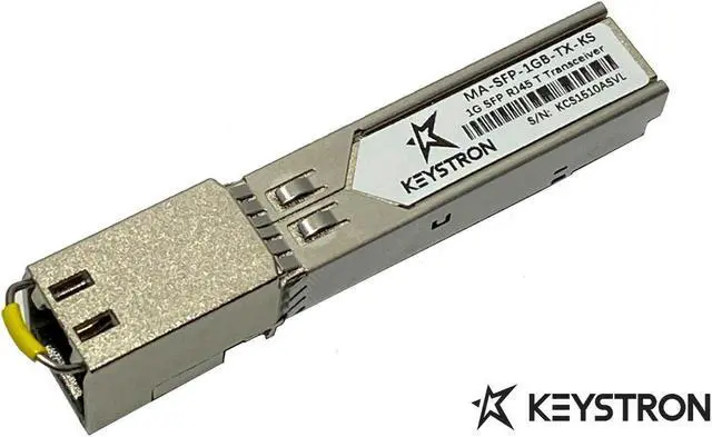 Main image of Cisco Meraki MA-SFP-1GB-TX Compatible 1000BASETX SFP Copper RJ-45 100m