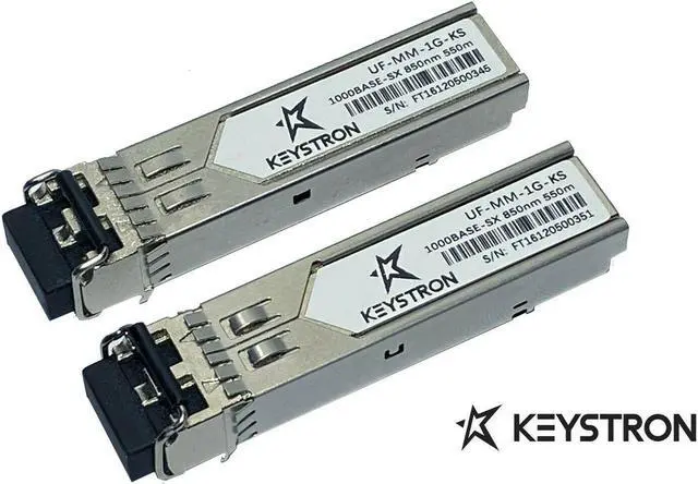Main image of Ubiquiti Networks Compatible UF-MM-1G SFP Multi-Mode Fiber Module (2-Pack)