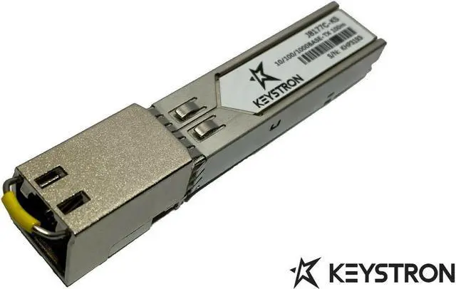 Main image of HP J8177C Compatible 1000BASE-T SFP Copper RJ-45 100m Transceiver