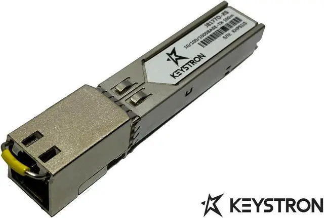 Main image of HPE Aruba Compatible J8177D 1G SFP RJ45 T 100m Cat5e Transceiver - 1000Base-T