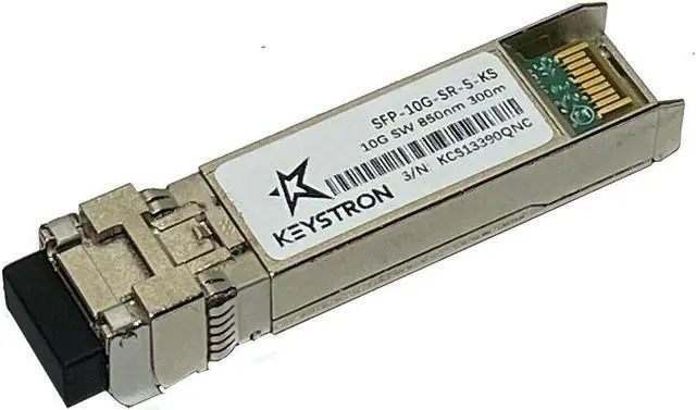 Main image of Cisco Compatible SFP-10G-SR-S 850nm Transceiver 400m on OM4 MMF