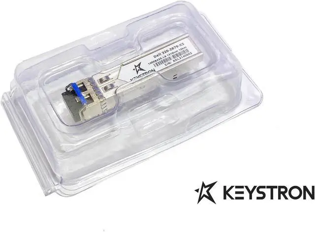 Main image of Dell Compatible 320-2879 1310nm 1000BASE-LX SFP Transceiver Module SFM 10Km