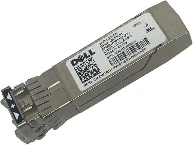 Main image of DELL WTRD1 Networking Transceiver Sfp+ 10gbe Sr 850nm Wavelength 300m Rch.