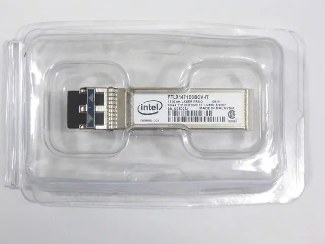 Main image of Intel E10GSFPLR FTLX1471D3BCV-IT E65689-001 FTLX1471D3BCV-I3 X710-DA4 X722-DA2.