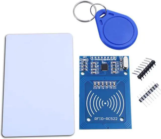 Main image of MFRC-522 RC522 RFID NFC Reader RF IC Card Inductive Sensor Module For Arduino Module + S50 NFC Card + NFC Key Ring