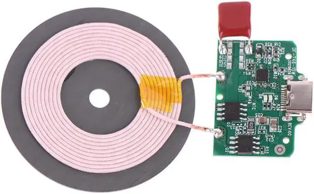 Main image of DC5V 9V 12V 5W 10W 15W Type-C Micro-USB Fast Charge Wireless Charger Transmitter PCBA Circuit Board Coil Receiver Charger Module