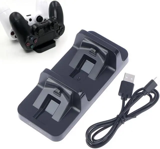 Main image of 1PC Dual Charger USB Charging Dock Gaming Controller Stand Station For PS4 Handle Games Console