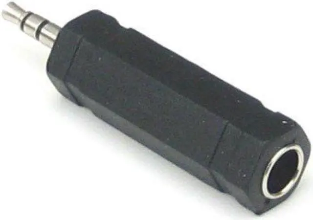 Main image of 2pcs 3.5mm Male to 1/4 inch Female Adapter