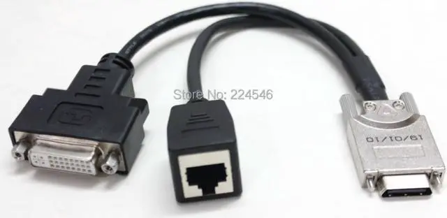 Main image of FOR HD Camera HD-VI Adapter Cable HDVI to RJ45 + DVI Female HD Cable Cloud