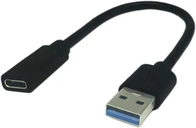 Main image of USB 3.0 Type A Male to USB 3.0 Type C Female Gold Plated Connector Converter Adapter (15cm)