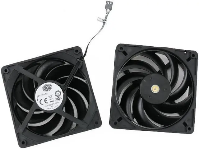 Main image of OIAGLH High Speed 120mm 12cm 12025 Cooling Fan,FA12025H12BPM FA12025E12BPM 120X120X25mm 0.6A 1.5A Pwm 3000RPM 5000RPM Water Cooling