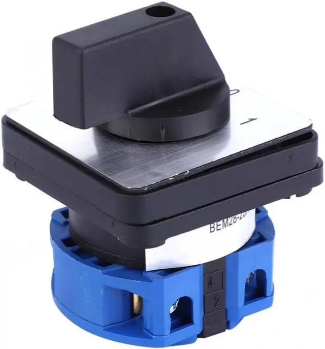 Main image of BEM28-25/1 C02 Universal Changeover Switch 690V 25A 2 Position Selector Rotary Cam Switch rotary switch