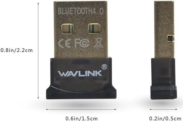 Alt view image 6 of 7 - USB Bluetooth Adapter for PC, 4.0 Bluetooth Receiver, Bluetooth Dongle Support Windows 10/8.1/8/7/XP for Desktop, Laptop, Mouse, Keyboard, Printers, Headsets, Speakers, PS4/ Xbox Controllers