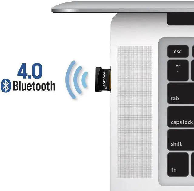 Alt view image 4 of 7 - USB Bluetooth Adapter for PC, 4.0 Bluetooth Receiver, Bluetooth Dongle Support Windows 10/8.1/8/7/XP for Desktop, Laptop, Mouse, Keyboard, Printers, Headsets, Speakers, PS4/ Xbox Controllers