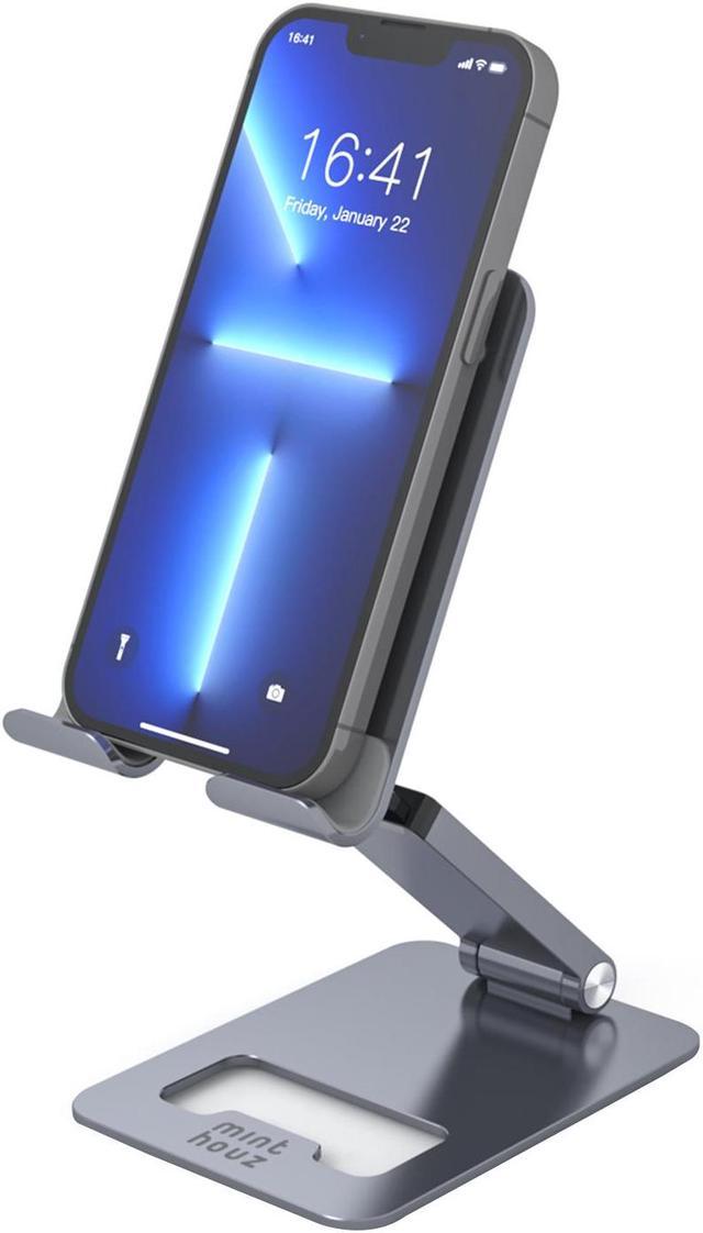 Cell Phone Stand,Minthouz Adjustable & Foldable Desk Phone Stand