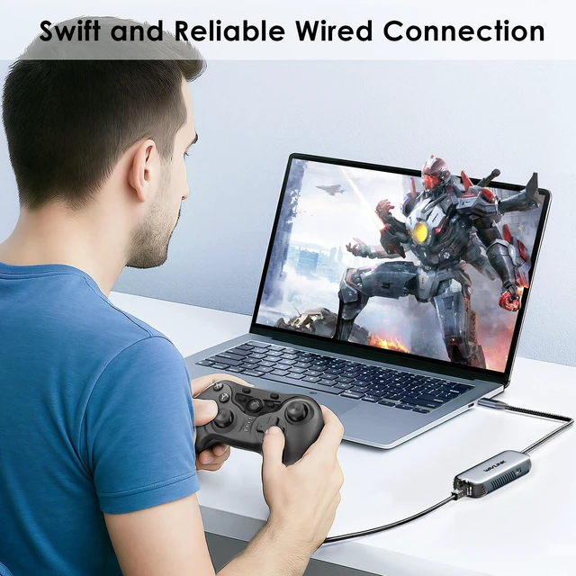 Alt view image 6 of 6 - WAVLINK USB-C to Ethernet Adapter, 2.5 Gbps RJ45 Plug and Play Network Adapter, Wired Internet Adapter with PD 95W for iphone, Laptops, PC, MacBook, Compatible with Windows/Mac OS/iOS/Linux/Chrome OS