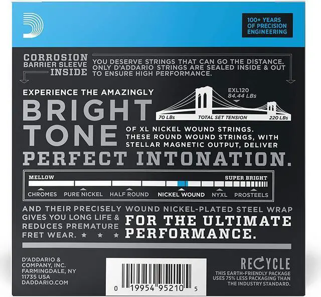 Alt view image 5 of 14 - D'addario EXL120 Super Light Guitar Strings 10 sets Pro Pack