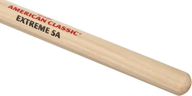 Alt view image 9 of 19 - Vic Firth Extreme 5A American ClassicÃƒâ€šÃ‚Â® Hickory Drumsticks