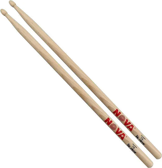 Alt view image 2 of 4 - Vic Firth NO7AW Nova Sticks - 7A Wood NO7AW VIC FIRTH ACCESSORIES