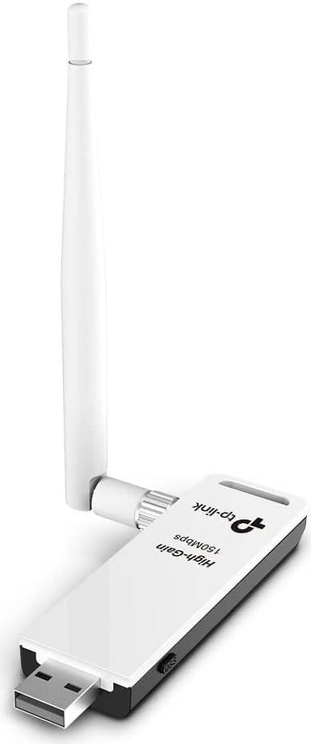 Alt view image 6 of 15 - TP-Link TL-WN722N 150Mbps High Gain Wireless USB Adapter