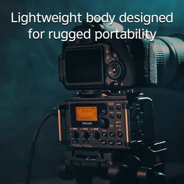 Alt view image 19 of 20 - Tascam DR-60D MKII Portable Recorder for DSLR #DR-60DMKII