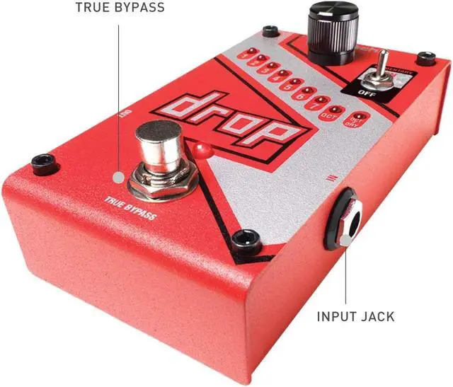 Alt view image 17 of 20 - Digitech Drop Polyphonic Drop Tune Pitch Shifter pedal