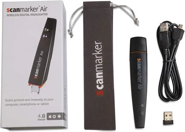 Alt view image 11 of 13 - Scanmarker Air Pen Scanner - OCR Digital Highlighter and Reading Pen - Wireless (Mac Win iOS Android)