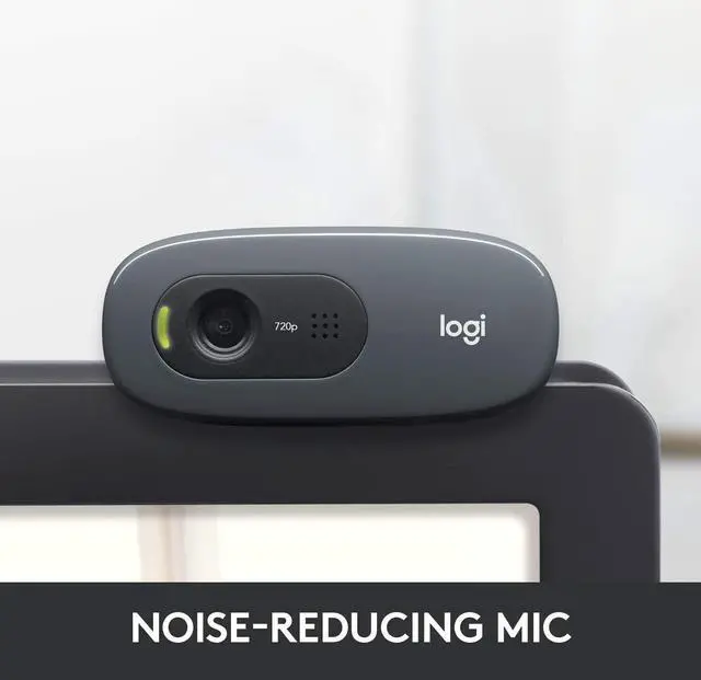 Alt view image 6 of 16 - Logitech HD Webcam C270 - Web camera - colour - 1280 x 720 - audio - USB 2.0