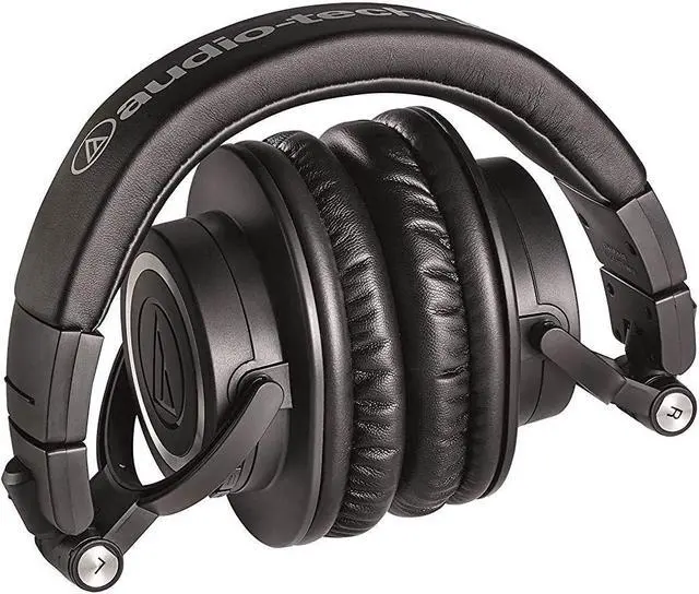 Alt view image 17 of 20 - AudioTechnica ATH-M50xBT Wireless Over-Ear Headphones with Built-In Remote and Microphone (Black)