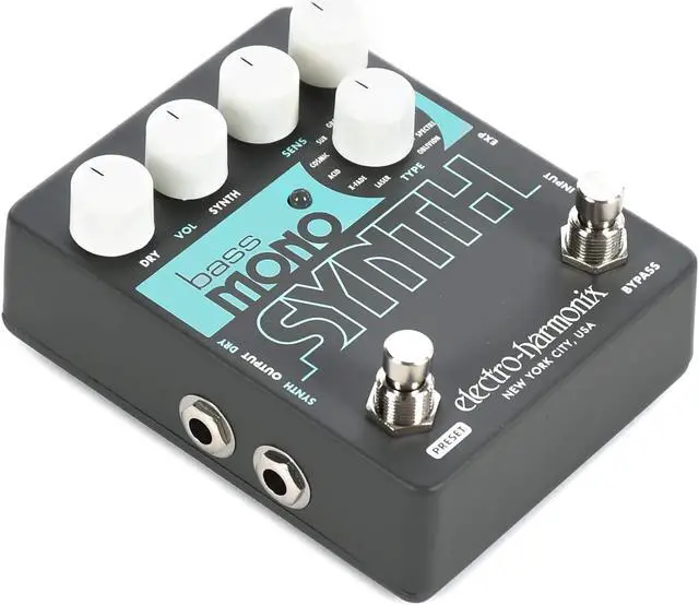 Alt view image 7 of 20 - Electro-Harmonix Bass Mono Synth Bass Synthesizer Pedal