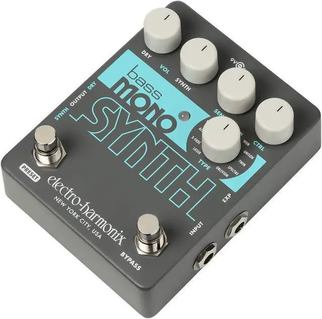 Alt view image 8 of 20 - Electro-Harmonix Bass Mono Synth Bass Synthesizer Pedal