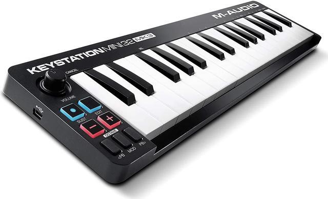 Alt view image 14 of 20 - M-Audio Keystation Mini 32 MK3 MIDI Controller