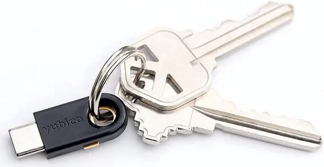 Alt view image 6 of 17 - Yubico YubiKey 5C - Two factor authentication security key -  USB-C