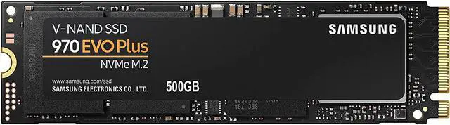 Alt view image 7 of 15 - 500GB Samsung 970 EVO Plus M.2 Internal Solid State Drive