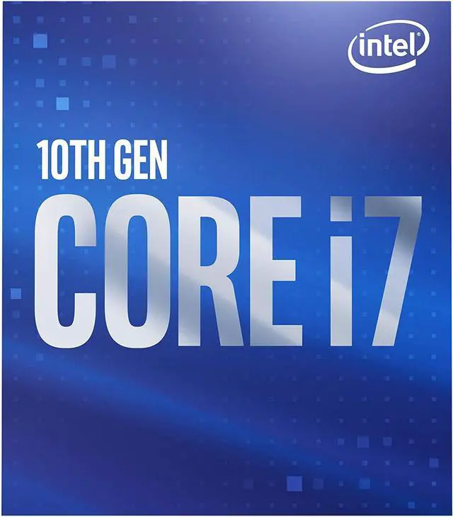Alt view image 2 of 8 - Intel Core i7-10700 Comet Lake 8-Core 2.9 GHz LGA 1200 65W BX8070110700 Desktop Processor Intel UHD Graphics 630