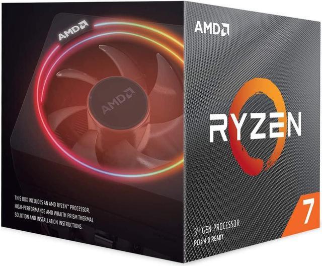NeweggBusiness - AMD Ryzen 7 3rd Gen - RYZEN 7 3800X Matisse (Zen 2) 8-Core  3.9 GHz (4.5 GHz Max Boost) Socket AM4 105W 100-100000025BOX Desktop  Processor