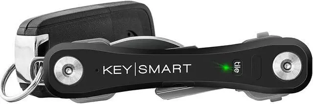 Alt view image 11 of 20 - Keysmart Pro Smart Key Organizer with Tile Location Tracking - Black