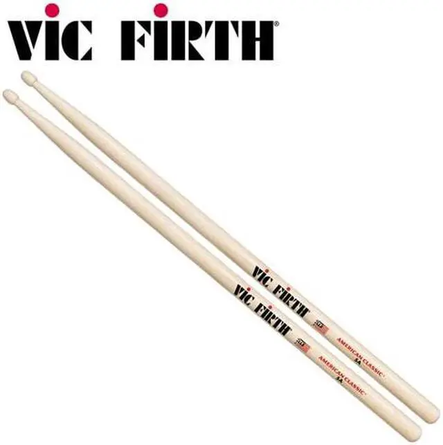 Alt view image 8 of 9 - Vic Firth 5A American Classic Hickory Wood Tip Drumsticks
