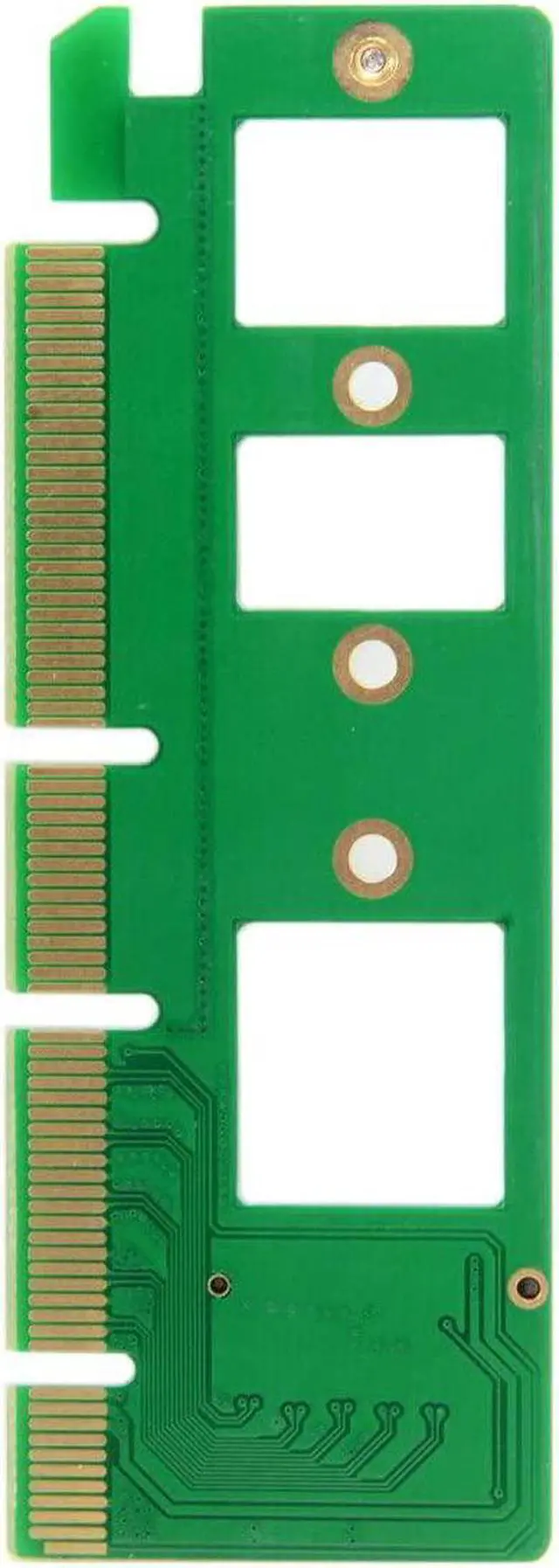 Alt view image 3 of 4 - JSER NGFF M-key NVME AHCI SSD to PCI-E 3.0 16x x4 Adapter for XP941 SM951 PM951 A110 m6e 960 EVO SSD