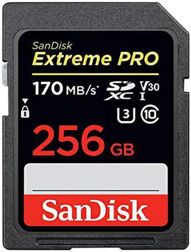Alt view image 9 of 14 - SanDisk - SDSDXXY-256G-ANCIN - SanDisk Extreme PRO 256 GB Class 10/UHS-I (U3) SDXC - 170 MB/s Read - 90 MB/s Write -