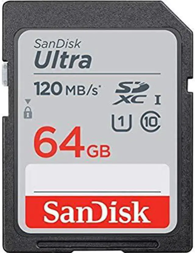 Alt view image 11 of 18 - SanDisk Ultra 64 GB UHS-I SDXC SDSDUN4064GAN6IN
