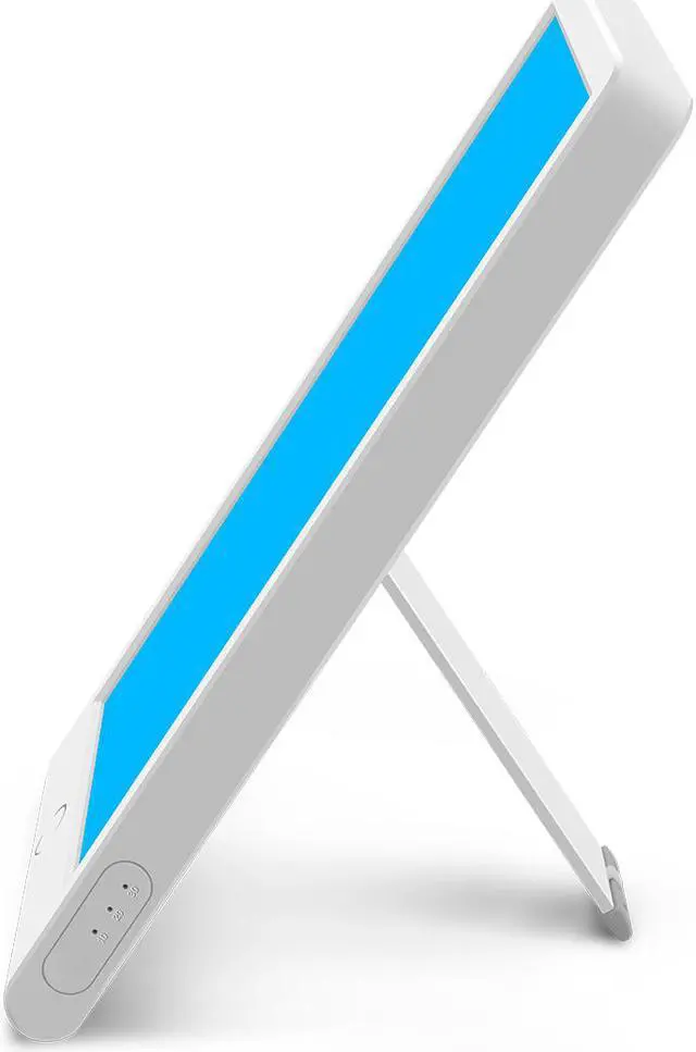 Alt view image 5 of 7 - Light Therapy Lamp, SMY Blue Light Energy Lamp and Adjustable LED Blue Light, Tablet One Touch with Timer, 100% UV Free