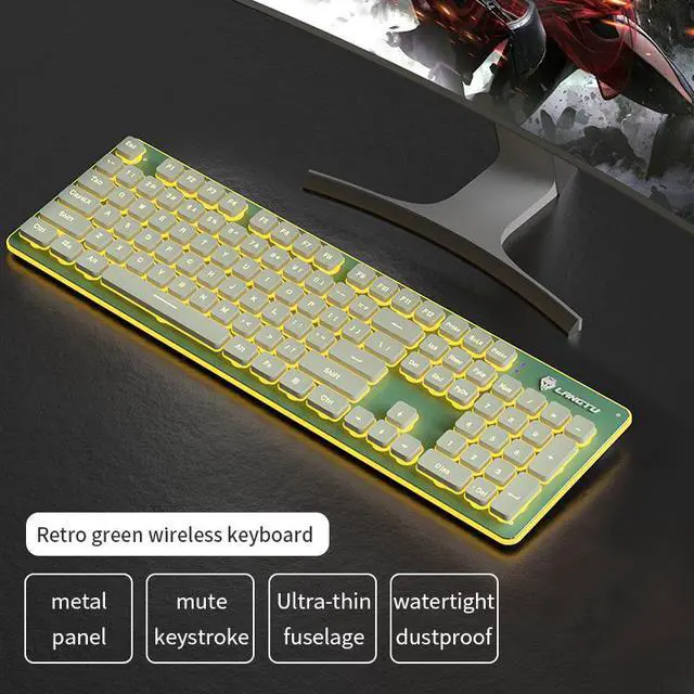 Main image of Langtu L1 mechanical tactile silent wireless keyboard, volcano architecture key waterproof, single light backlight effect, universal model