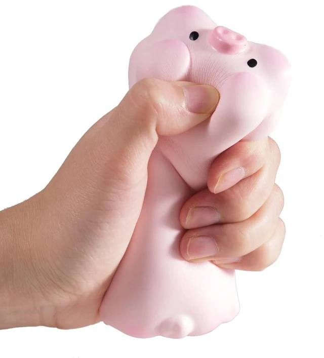 Alt view image 2 of 4 - Cute Wrist Rest Support for Mouse Computer Arm Rest for Desk Ergonomic Kawaii Office Supplies Slow Rising PU Mouse Pad (Pink Pig)