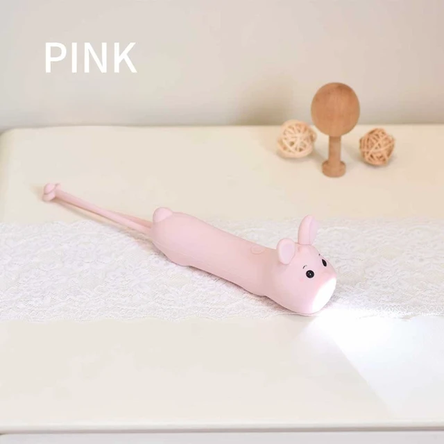 Alt view image 2 of 4 - Silicone Rabbit Flashlight, Rechargeable Hanging Night Light for Camping, Night Walks and Home Use