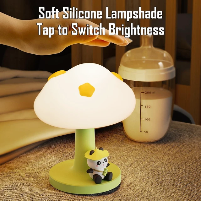 Alt view image 3 of 7 - Cloud and Panda Rechargeable Night Light